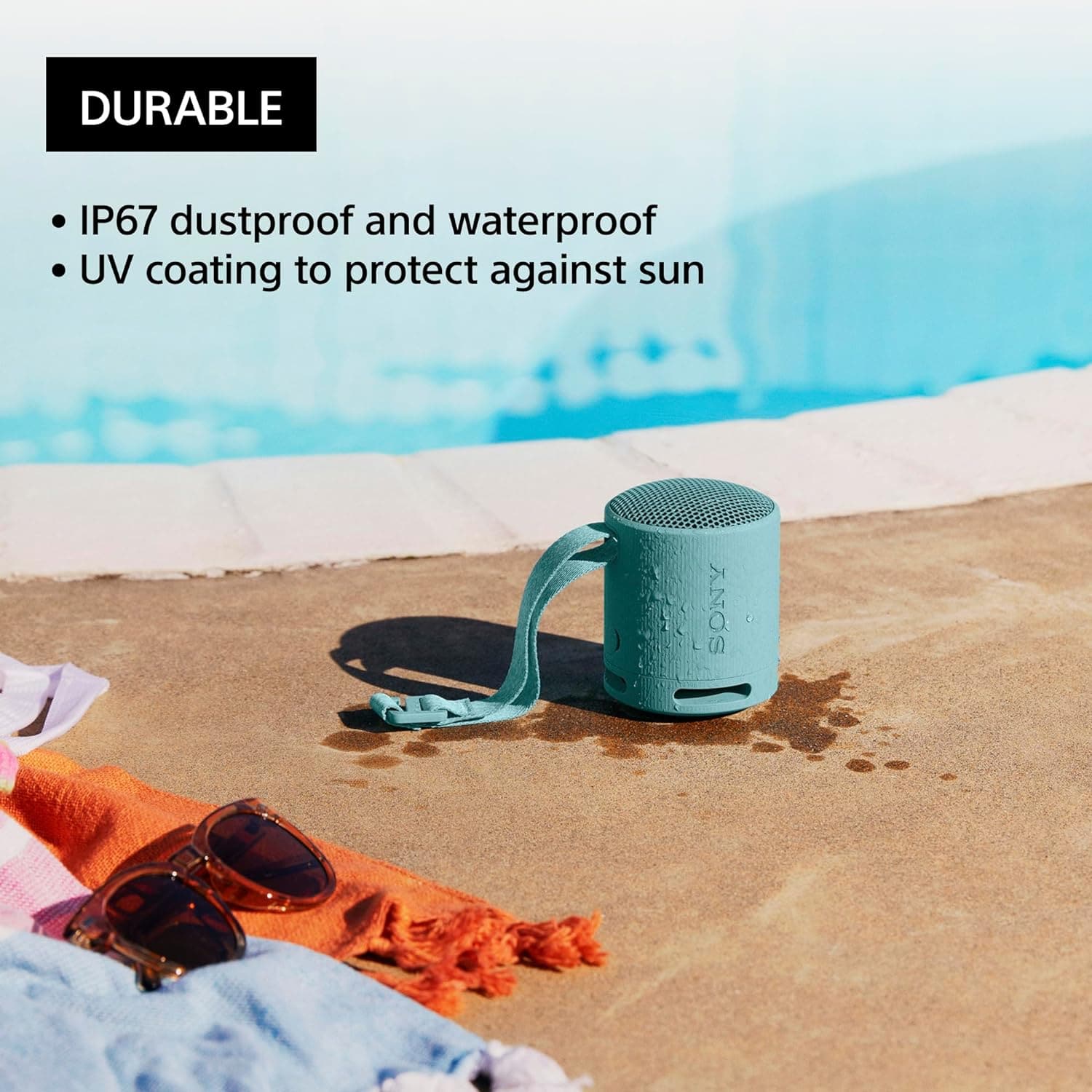 Buy Sony,Sony SRS-XB100 - Wireless Bluetooth Portable Speaker - Black - Gadcet UK | UK | London | Scotland | Wales| Ireland | Near Me | Cheap | Pay In 3 | Bluetooth Speakers